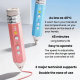 Stylo 3D Rechargeable Pour Enfants Pour Dessiner À 40 °C Avec Consommables PCL Sans Odeur Et Autonomie De 45 Min - www.yonis-...