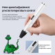 Kit Stylo 3D Pour Créations Écran OLED Contrôle Précis De La Température 3 Vitesses 42 g - www.yonis-shop.com