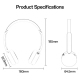 Casque Audio Bluetooth Sans Fil À Réduction Active Du Bruit 30 Db 50 Heures Mode Gaming - www.yonis-shop.com