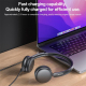 Casque Audio Bluetooth Sans Fil À Réduction Active Du Bruit 30 Db 50 Heures Mode Gaming - www.yonis-shop.com