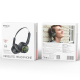 Casque Audio Bluetooth Sans Fil Circumaural 25 H D’Autonomie Éclairage RGB Faible Latence Arceau Réglable - www.yonis-shop.com
