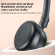Casque Audio Bluetooth Sans Fil Circumaural 25 H D’Autonomie Éclairage RGB Faible Latence Arceau Réglable - www.yonis-shop.com