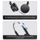 Casque Audio Bluetooth Sans Fil Circumaural 25 H D’Autonomie Éclairage RGB Faible Latence Arceau Réglable - www.yonis-shop.com