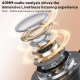 Casque Audio Bluetooth Sans Fil Circumaural 25 H D’Autonomie Éclairage RGB Faible Latence Arceau Réglable - www.yonis-shop.com