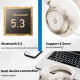 Casque Audio Bluetooth Pour Gaming À Réduction De Bruit ANC Adaptative Avec Son Dolby LDAC Et Autonomie De 8 Heures - www.yon...