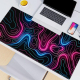Tapis De Souris Extra Large 300x700x2 Mm Pour Bureau Et Gaming Imperméable Bords Cousus Caoutchouc Naturel Antidérapant - www...