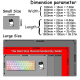 Tapis De Souris XXL Antidérapant Pour Bureau Et Gaming Imperméable À Bords Cousus 400 X 900 X 2 Mm - www.yonis-shop.com