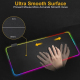 Tapis De Souris Et Clavier RGB 400x900x3 Mm À 7 Couleurs Base Antidérapante Bords Renforcés Connectique Micro USB - www.yonis...