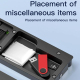Kit De Nettoyage Pour Clavier 22-En-1 Avec Repose-Poignets Ergonomique Rangement Magnétique Et Support Téléphone Intégré - ww...