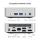 Mini PC Windows 10 Compact Pour Bureau Avec 8 Go RAM 128 Go SSD WiFi 5 Bluetooth Et Double HDMI - www.yonis-shop.com