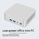Mini PC Windows 10 Compact Pour Bureau Avec 8 Go RAM 128 Go SSD WiFi 5 Bluetooth Et Double HDMI - www.yonis-shop.com