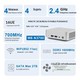 Mini PC Windows 10 Compact Pour Bureau Avec 8 Go RAM 128 Go SSD WiFi 5 Bluetooth Et Double HDMI - www.yonis-shop.com