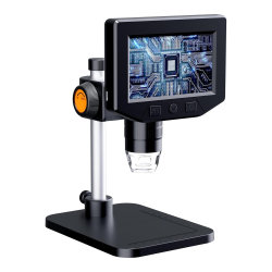 Microscope Num&eacute;rique Pour Inspection Et R&eacute;paration &Eacute;cran Couleur 4.3 Pouces Grossissement 50x &Agrave; 1000x 200W