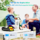 Microscope Numérique Portable Pour Enfants Écran 2.8 Pouces Grossissement 50x Full HD 8 LED Réglables Rechargeable - www.yoni...