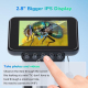 Microscope Numérique Portable Pour Enfants Écran 2.8 Pouces Grossissement 50x Full HD 8 LED Réglables Rechargeable - www.yoni...