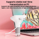 Microscope Numérique Portable Pour Enfants Écran IPS 3 Pouces Résolution 1080P Grossissement 50 À 1000x 8 LED Réglables - www...
