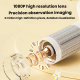 Microscope Numérique Portable Pour Enfants Écran IPS 3 Pouces Résolution 1080P Grossissement 50 À 1000x 8 LED Réglables - www...
