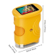 Microscope Numérique Portable Pour Enfants Écran IPS 2 Pouces 1080P Grossissement 50 À 1000X Éclairage LED - www.yonis-shop.com