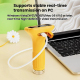 Microscope Numérique Pour Enfants Rechargeable Écran IPS 2 Pouces Vidéo 1080P Grossissement 50 À 1000x Éclairage LED Réglable...