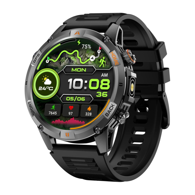 Montre Connectée Sport GPS Avec Appels Bluetooth 100 Modes Sportifs Autonomie 7 Jours Étanchéité IP68 - www.yonis-shop.com