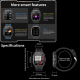 # Montre Connectée Sportive Avec Appels Bluetooth Écran IPS 2,01 Pouces Autonomie 20 Jours Et 100 Modes Sportifs - www.yonis-...