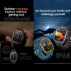 # Montre Connectée Sportive Avec Appels Bluetooth Écran IPS 2,01 Pouces Autonomie 20 Jours Et 100 Modes Sportifs - www.yonis-...