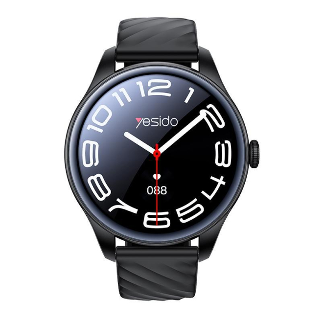 Montre Connectée Avec Appels Bluetooth Suivi Cardiaque Écran HD 360x360 Autonomie 3 À 5 Jours Et Charge Magnétique - www.yoni...