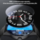 Montre Connectée Avec Appels Bluetooth Suivi Cardiaque Écran HD 360x360 Autonomie 3 À 5 Jours Et Charge Magnétique - www.yoni...