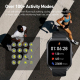 Montre Connectée Sport Et Fitness Avec Écran AMOLED 1.94 Pouce Appels Bluetooth IP68 Et Autonomie Jusqu’à 14 Jours - www.yoni...