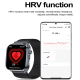 Montre Connectée De Santé Avec Écran 2 Pouces ECG Appels Bluetooth Suivi Cardiaque Autonomie De 4 À 6 Jours Android IOS - www...