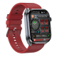 Montre Connectée De Santé Avec Écran 2 Pouces ECG Appels Bluetooth Suivi Cardiaque Autonomie De 4 À 6 Jours Android IOS - www...