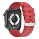 Montre Connectée De Santé Avec Écran 2 Pouces ECG Appels Bluetooth Suivi Cardiaque Autonomie De 4 À 6 Jours Android IOS - www...