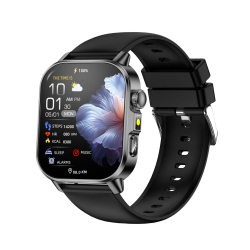 Montre Connectée Avec Analyse ECG Suivi Santé Écran Tactile 2 Pouces Bluetooth 5.3 Autonomie 4 À 7 Jours - www.yonis-shop.com