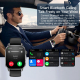 Montre Connectée Avec Analyse ECG Suivi Santé Écran Tactile 2 Pouces Bluetooth 5.3 Autonomie 4 À 7 Jours - www.yonis-shop.com