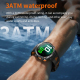 Montre Connectée GPS Sport Avec Appels Bluetooth Suivi Du Sommeil Fréquence Cardiaque Boussole Et Lampe LED - www.yonis-shop.com