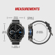 Montre Connectée Robuste Avec Lampe Torche Écran AMOLED 1,43 Pouce Verre Saphir Autonomie 60 Jours En Économie - www.yonis-sh...