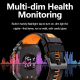 Montre Connectée Sport Extérieur Étanche IP68 Écran HD 2 Pouces Lampe Torche Autonomie 25 Jours - www.yonis-shop.com