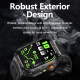 Montre Connectée Sport Extérieur Étanche IP68 Écran HD 2 Pouces Lampe Torche Autonomie 25 Jours - www.yonis-shop.com