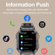 Montre Connectée Sport Extérieur Étanche IP68 Écran HD 2 Pouces Lampe Torche Autonomie 25 Jours - www.yonis-shop.com
