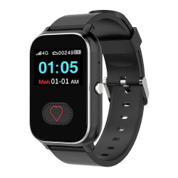 Montre Connectée Pour Personnes Âgées Avec GPS 4G SOS Détection Des Chutes Et Suivi Cardiaque