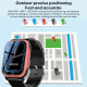 Montre Connectée GPS 4G Pour Enfant Avec Appels Vidéo SOS Et Étanchéité IPX6 - www.yonis-shop.com