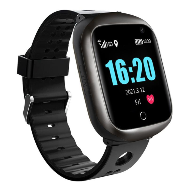 Montre Connectée Pour Seniors 4G Avec GPS Appel SOS Et Suivi De La Fréquence Cardiaque Et De La Tension Artérielle - www.yoni...