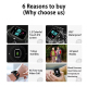 Montre Connectée Pour Seniors 4G Avec GPS Appel SOS Et Suivi De La Fréquence Cardiaque Et De La Tension Artérielle - www.yoni...