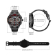 Montre Connectée 4G Android Avec GPS Écran AMOLED 1,6 Pouce 3 Go 32 Go Nano SIM Et Capteur Cardiaque - www.yonis-shop.com