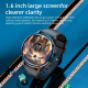 Montre Connectée 4G Android Avec GPS Écran AMOLED 1,6 Pouce 3 Go 32 Go Nano SIM Et Capteur Cardiaque - www.yonis-shop.com