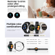 Montre Connectée Sport GPS Avec Appels Bluetooth Écran AMOLED 1,32 Pouce Et Suivi Santé 24h/24 - www.yonis-shop.com