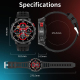 Montre Connectée Sport Pour Suivi Du Sommeil Fréquence Cardiaque Et Tension Artérielle IP68 Avec Appels Bluetooth - www.yonis...