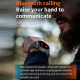 Montre Connectée Sport Pour Suivi Du Sommeil Fréquence Cardiaque Et Tension Artérielle IP68 Avec Appels Bluetooth - www.yonis...