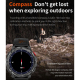 Montre Connectée Sport Pour Suivi Du Sommeil Fréquence Cardiaque Et Tension Artérielle IP68 Avec Appels Bluetooth - www.yonis...