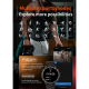 Montre Connectée Sport Pour Suivi Du Sommeil Fréquence Cardiaque Et Tension Artérielle IP68 Avec Appels Bluetooth - www.yonis...
